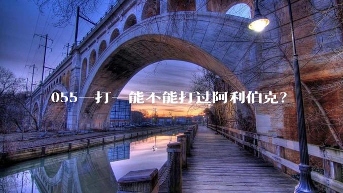055一打一能不能打过阿利伯克？